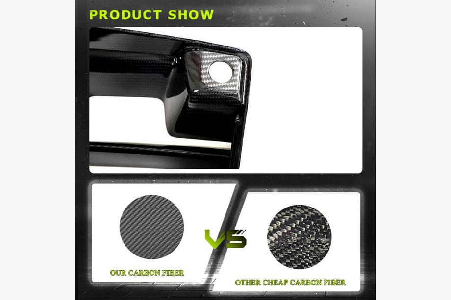 BMW serija 2 G42 2021– Sprednji lip spojlerji odbijača Flap Carbon V2 (za G87) Fotografija 4