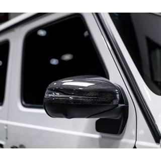 Karbonski pokrovi ogledal Carbon (2 kosa) Mercedes G-Class W463 2018–2024 fotografija 1