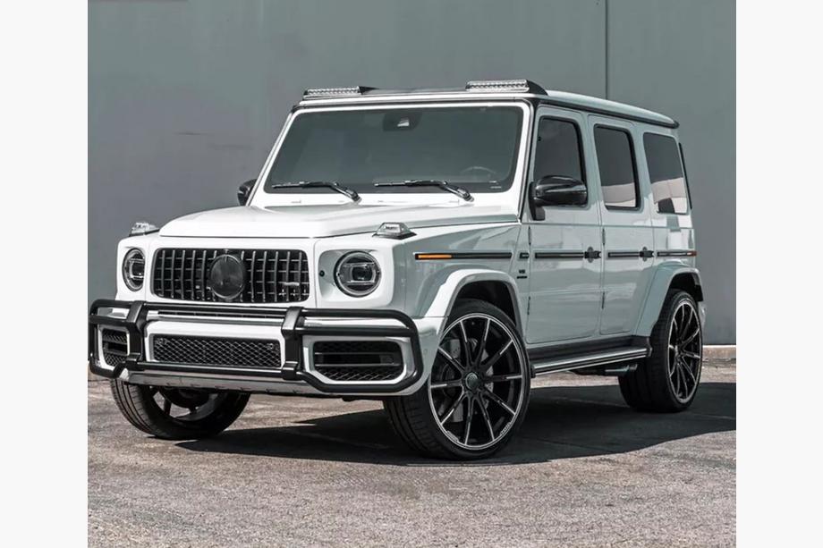 Mercedes G-Class W463 2018–2024 Karbonski pokrovi ogledal Carbon (2 kosa) Fotografija 2