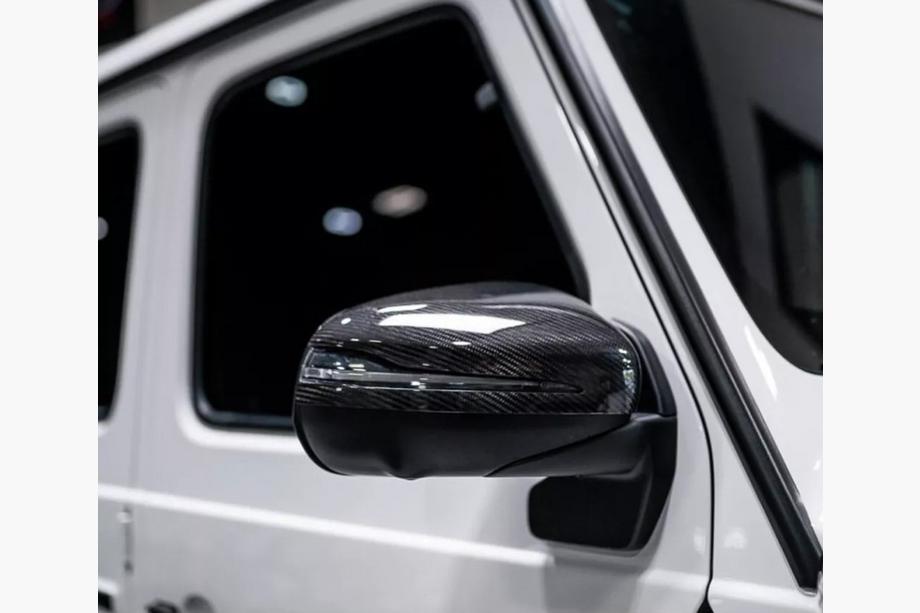 Mercedes G-Class W463 2018–2024 Karbonski pokrovi ogledal Carbon (2 kosa) Fotografija 1