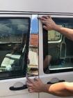 Volkswagen T5 2010–2015 Znižano! Kromirane obloge stebričkov (leva stran) fotografija 2