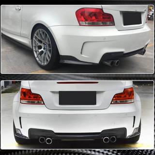 Dodatki za zadnji odbijač Flap (za E82 1M, karbon) BMW serija 1 E81/E82/E87/E88 2004–2011 fotografija 4