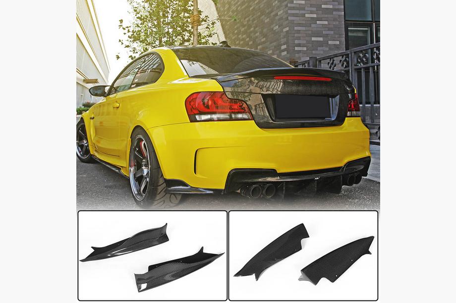 BMW serija 1 E81/E82/E87/E88 2004–2011 Dodatki za zadnji odbijač Flap (za E82 1M, karbon) Image