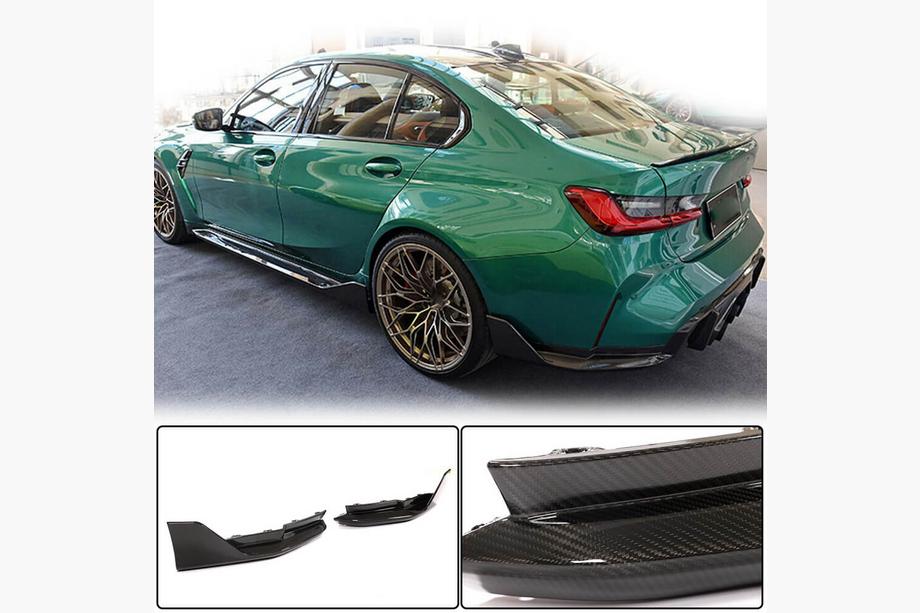 BMW serija 3 G20/G21 2018– Nastavki za zadnji odbijač Flap V2 (za G80, karbon) Image