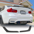 BMW serija 4 F32/F33/F36 2012–2020 Dodatki za zadnji odbijač Flap V2 (za F82/F83, karbon) fotografija 1