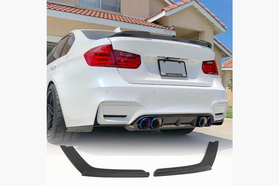 BMW serija 4 F32/F33/F36 2012–2020 Dodatki za zadnji odbijač Flap V2 (za F82/F83, karbon) Image