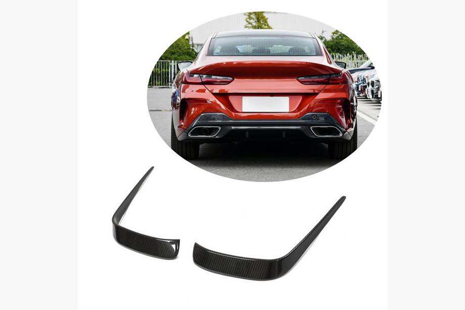 BMW serija 8 G14/G15/G16 2018– Aerodinamični dodatki za zadnji odbijač V1 (za M-Sport, karbon) Image