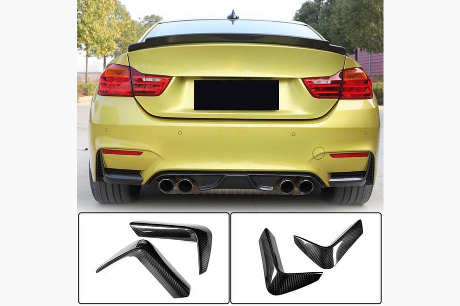 BMW serija 4 F32/F33/F36 2012–2020 Lopute za zadnji odbijač Flap V2 (za F82/F83) Image