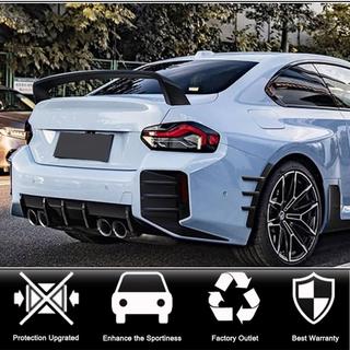 Splitterji zadnjega odbijača V2 (za G87, karbon) BMW serija 2 G42 2021– fotografija 2