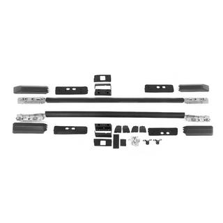 Črne OEM strešne vzdolžne letve (aluminij) Toyota Land Cruiser Prado 250 2023– fotografija 2