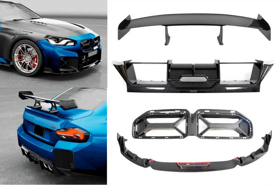 BMW serija 2 G42 2021– Komplet karoserijskih dodatkov Carbon FullSet (za G87) Image