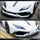 Lamborghini Huracan 2014– Dodatek za sprednji odbijač Lip V1 (suhi karbon) fotografija 5