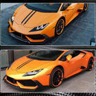 Lamborghini Huracan 2014– Dodatek za sprednji odbijač Lip V1 (suhi karbon) fotografija 6