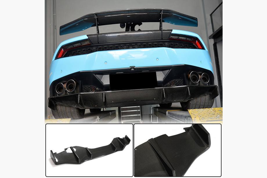 Lamborghini Huracan 2014– Difuzor zadnjega odbijača V1 (Karbon) Image