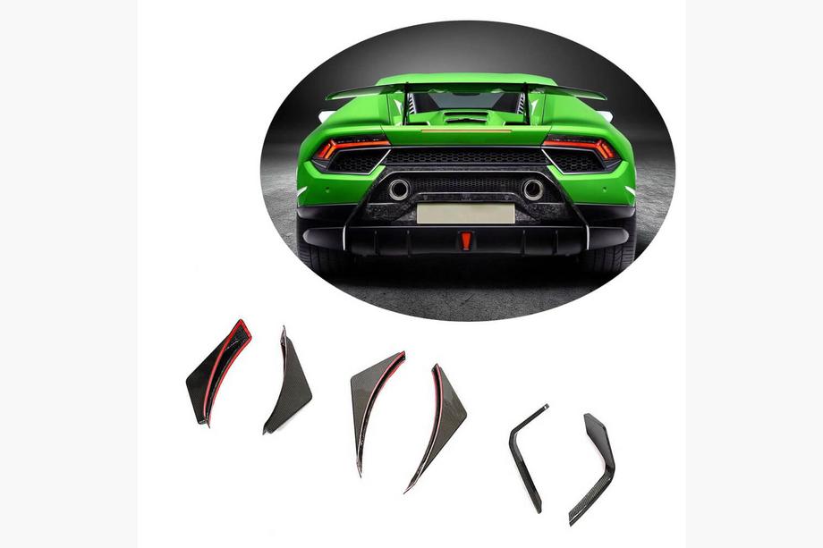 Lamborghini Huracan 2014– Difuzor zadnjega odbijača V2 (karbon) Image