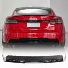 Tesla Model S 2012– Difuzor zadnjega odbijača (2021+, karbonski) fotografija 1