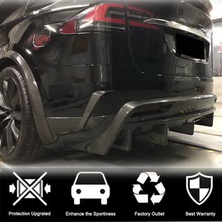 Difuzor zadnjega odbijača (2015-2021, Carbon) Tesla Model X 2015– fotografija 3