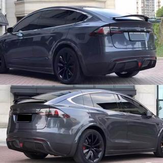 Difuzor zadnjega odbijača (za Plaid 2021-2025, karbon) Tesla Model X 2015– fotografija 3