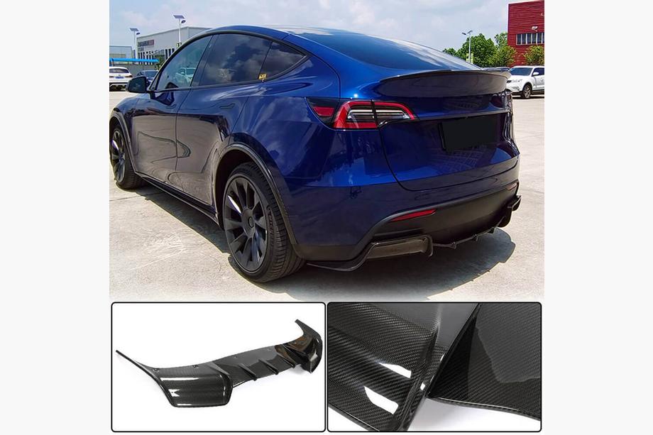 Tesla Model Y 2020– Difuzor zadnjega odbijača V2 (2020-2025, karbon) Image