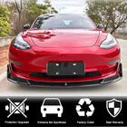 Tesla Model 3 2017– Lip spojler sprednjega odbijača Lip V1 (2017-2023, karbon) fotografija 2