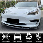Tesla Model 3 2017– Lip spojler sprednjega odbijača Lip V5 (2017-2023, Carbon) fotografija 2