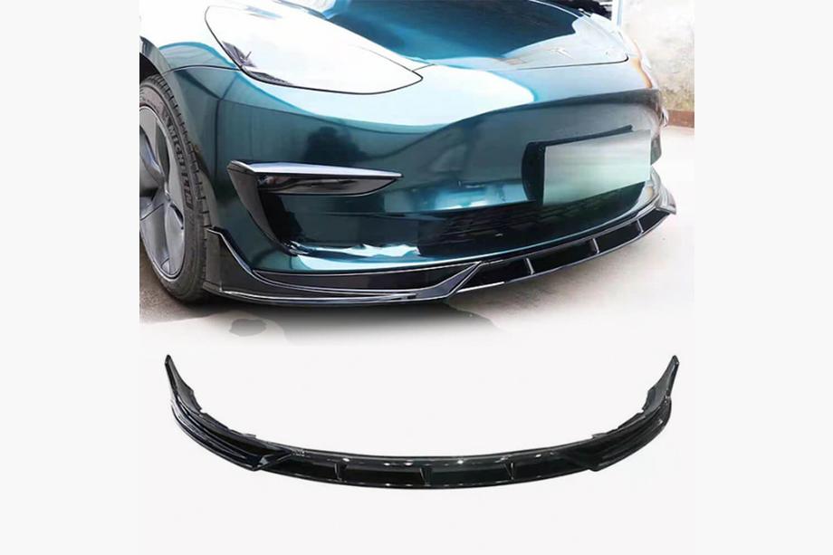 Tesla Model 3 2017– Sprednji lip spojler odbijača, ABS (2023-2025) Image