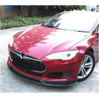 Tesla Model S 2012– Lip spojler za sprednji odbijač Lip V2 (2012-2016, Karbon) fotografija 2