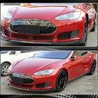 Tesla Model S 2012– Lipa sprednjega odbijača Lip V1 (2012-2016, Carbon) fotografija 2