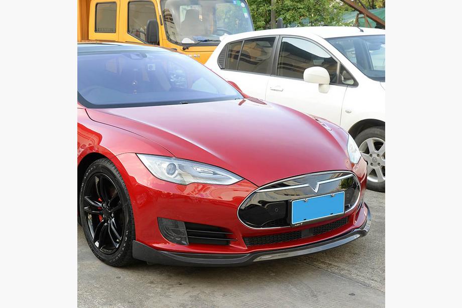 Tesla Model S 2012– Lipa sprednjega odbijača Lip V1 (2012-2016, Carbon) Image