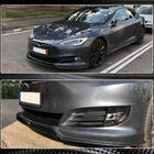 Tesla Model S 2012– Lip spojler sprednjega odbijača Carbon V2 (2016-2020) fotografija 4