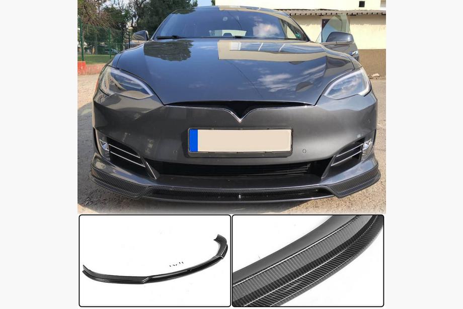 Tesla Model S 2012– Lip spojler sprednjega odbijača Carbon V2 (2016-2020) Image