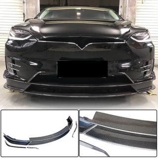 Lip spojler sprednjega odbijača Lip (2015-2021, Karbon) Tesla Model X 2015– fotografija 1