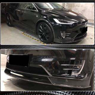 Lip spojler sprednjega odbijača Lip (2015-2021, Karbon) Tesla Model X 2015– fotografija 4