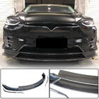 Tesla Model X 2015– Lip spojler sprednjega odbijača Carbon V2 (2016-2020) fotografija 1