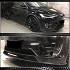 Tesla Model X 2015– Carbon lip spojler za sprednji odbijač V3 (2016-2020) fotografija 4