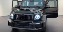 Mercedes G class W465 2025– Okvir maske hladilnika Carbon V1 fotografija 1