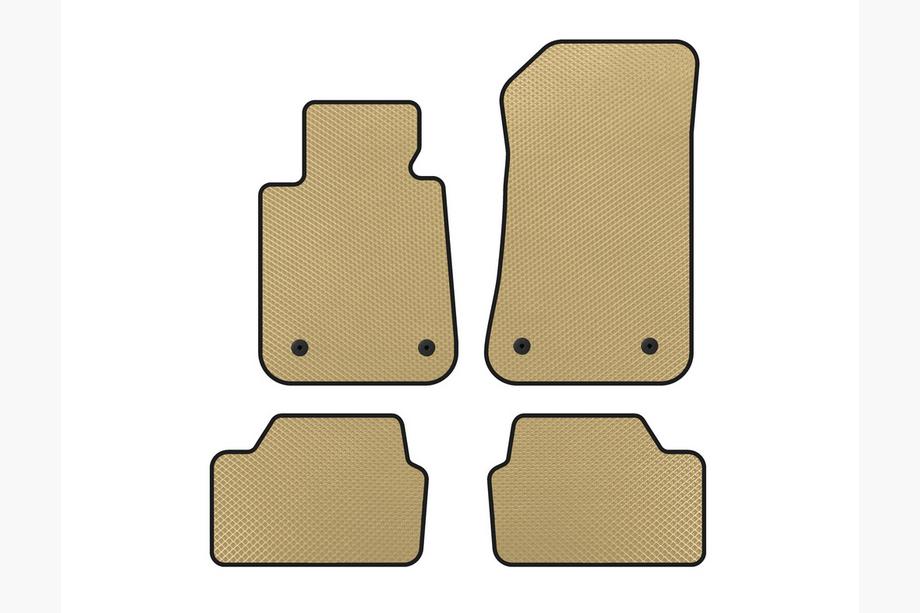 BMW serija 1 E81/E82/E87/E88 2004–2011 EVA avto preproge (Bež) Image