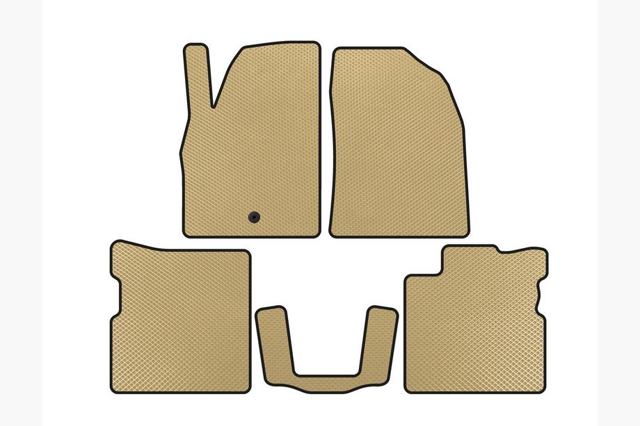 Chevrolet HHR 2005–2011 EVA avto preproge (Bež) Image