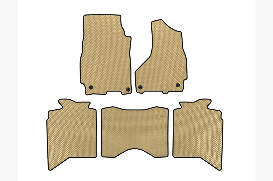 Dodge RAM (DS/DJ/D2) 2009–2024 EVA preproge (2013+, 5-sedežni, Bež) Image
