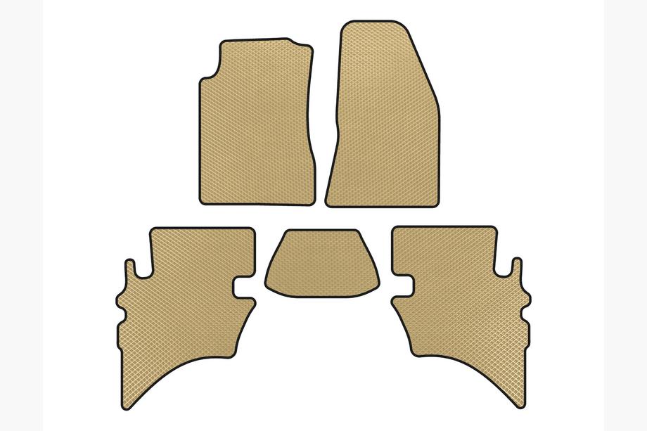 Ford Ranger 2002–2006 EVA avto preproge (Bež) Image
