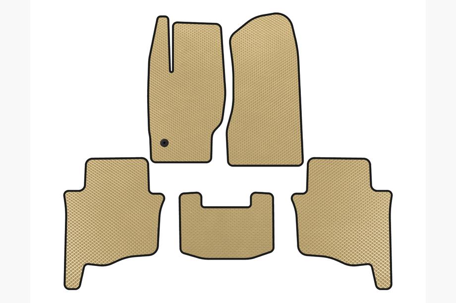 Jeep Grand Cherokee WK 2004–2010 EVA avto preproge (Bež) Image