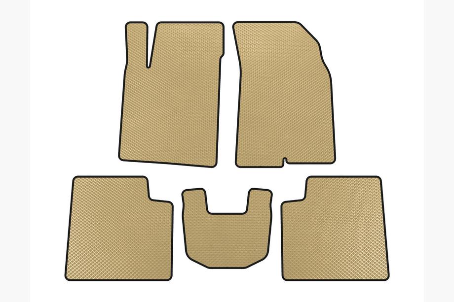 Kia Opirus 2003–2010 EVA avto preproge (Bež) Image