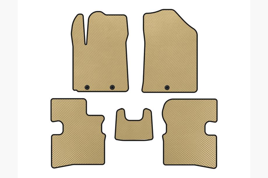 Kia Picanto 2004–2011 EVA tepihi (2009-2011, HB, Beige) Image