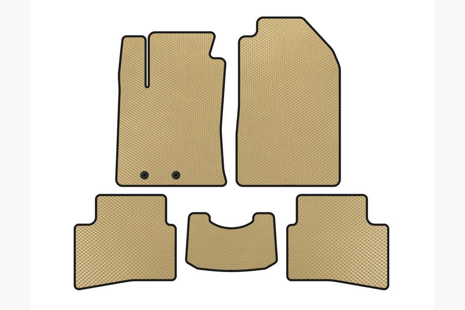 Kia Stonic 2017– EVA preproge za notranjost (2017-2019, Beige) Image