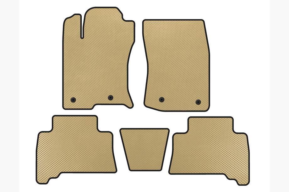Toyota 4Runner 2009–2024 EVA talne preproge za avto (2009-2014, Bež) Image
