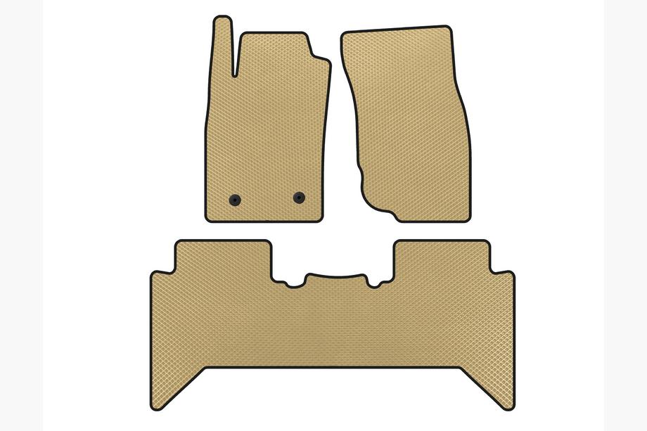 Toyota Hilux 2006–2015 EVA V2 tepihi za avto (Bež) Image