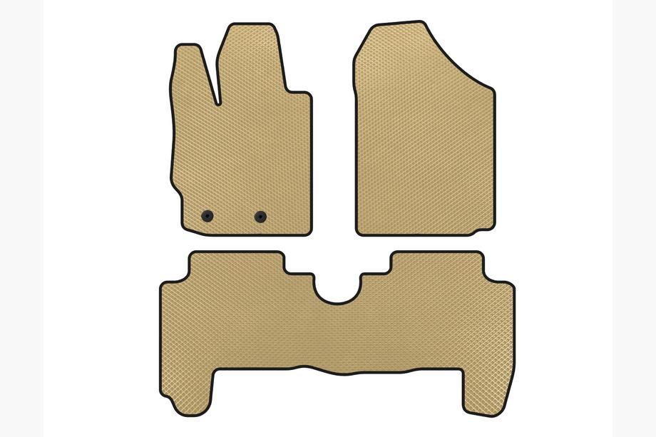 Toyota Yaris 2006–2011 EVA tepihi za avto (HB, 5-vratni, bež) Image