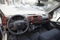 Renault Master 2011–2023 Obloge armaturne plošče (mali komplet) fotografija 1