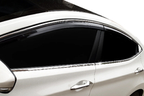 Hyundai Elantra (MD/UD) 2011–2015 Kompletna okenska obroba (10 kos, nerjavno jeklo) fotografija 1