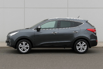 Hyundai IX-35 2010–2015 Komplet kromiranih okenskih obrob (10 kos, nerjavno jeklo) fotografija 2